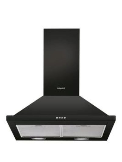 Hotpoint Phpn6.4Famk 60Cm Chimney Cooker Hood - Black Hotpoint Phpn6.4Famk 60Cm Chimney Cooker Hood - Black